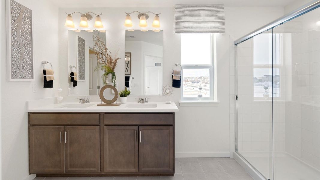 Furnished interior view inside a new home in Hansen Farm, Fort Collins (Image 21).