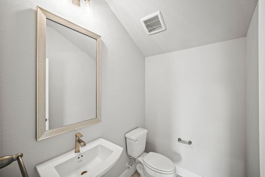 Furnished interior view inside a new home in Morton Creek Ranch, Katy (Image 3).