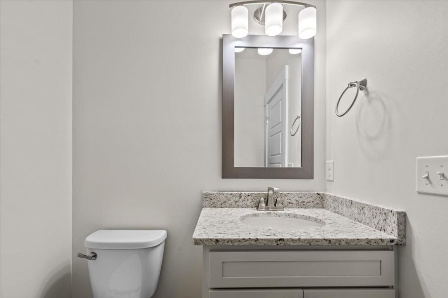 Furnished interior in a model home at Tubbs Mountain Estates in Travelers Rest (Image 6).