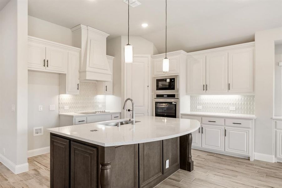 Furnished interior view inside a new home in Hayes Crossing, Midlothian (Image 7).