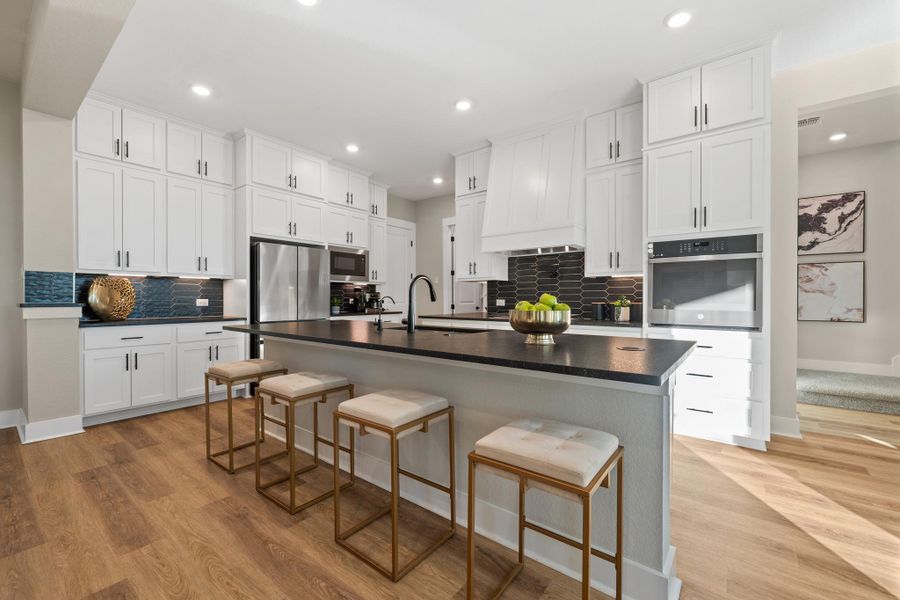 Furnished interior view inside a new home in Bryson, Leander (Image 17). Furnished interior view inside a new home in Bryson, Leander (Image 17).