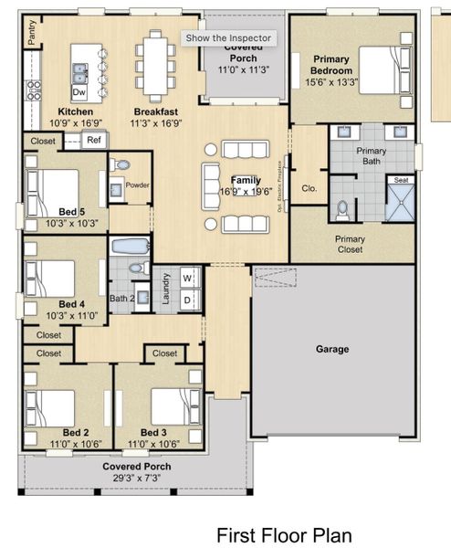 View of home floor plan View of home floor plan