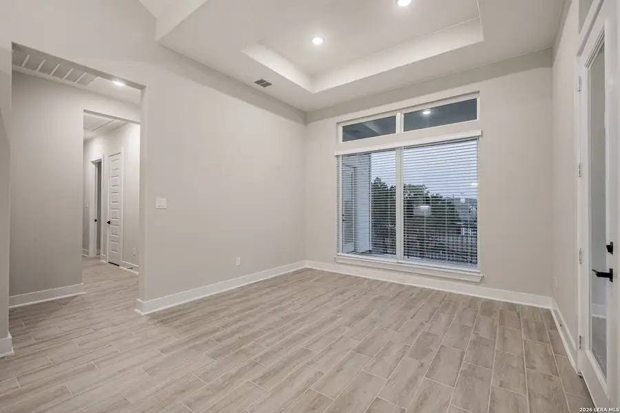 Spacious, unfurnished interior of a new home in Caliza Reserve, Boerne (Image 26). Spacious, unfurnished interior of a new home in Caliza Reserve, Boerne (Image 26).