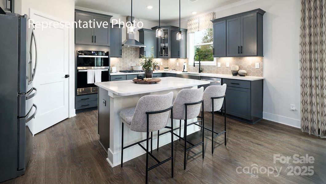 Furnished interior view inside a new home in Sanctuary at Southgate, Indian Trail (Image 20).