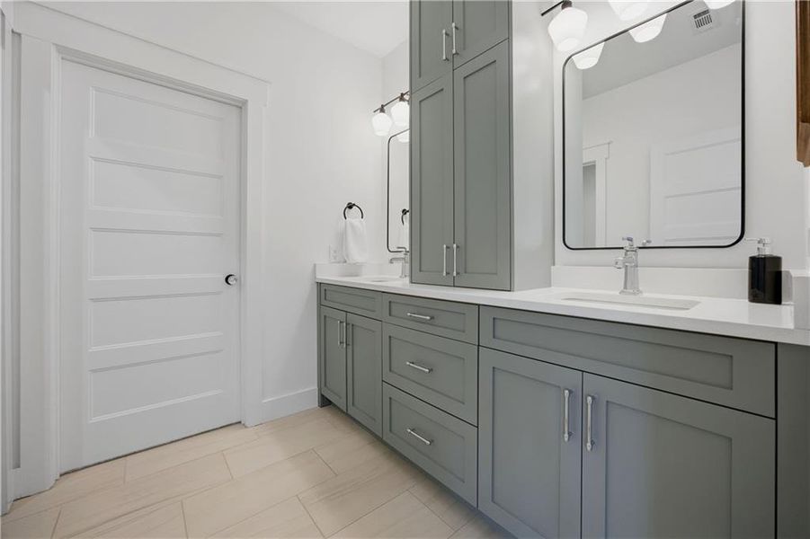 Furnished interior view inside a new home in , Sugar Hill (Image 17).