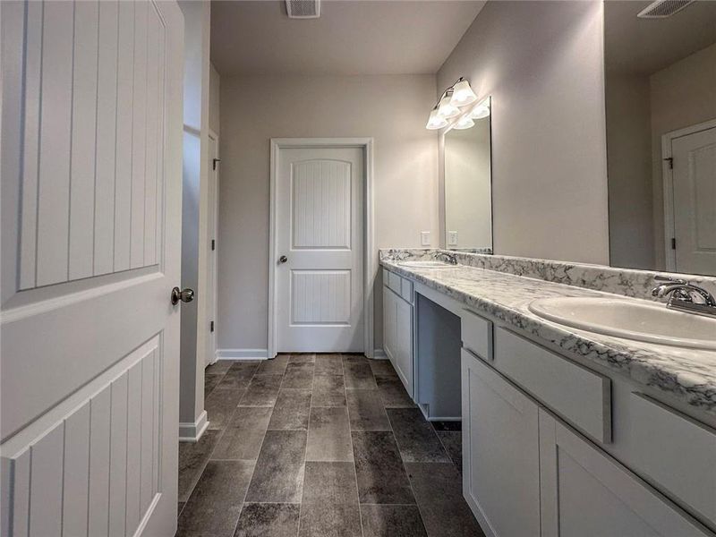 Furnished interior view inside a new home in Glen at Cave Springs, Douglasville (Image 3).