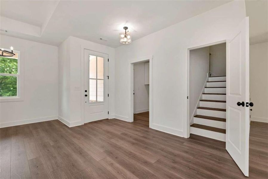 Spacious, unfurnished interior of a new home in , Maysville (Image 17).