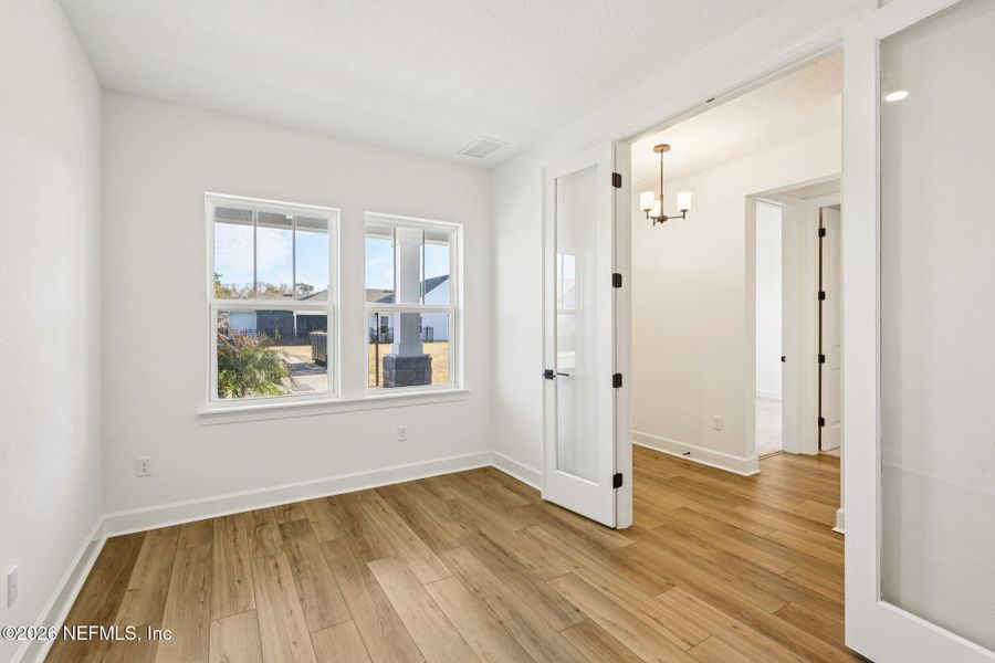 Spacious, unfurnished interior of a new home in Brookside at Shearwater, St. Augustine (Image 34).