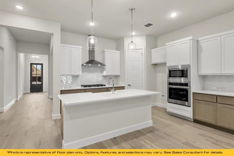 Representative furnished interior of a home built from the The Catalina by Stonefield Homes in The Highlands, Rockwall (Image 55).