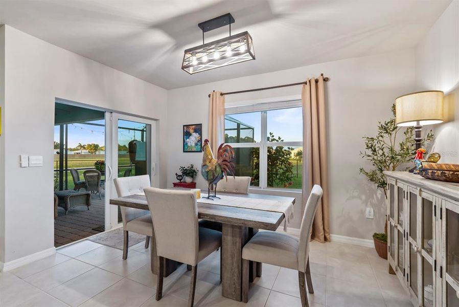 Furnished interior view inside a new home in , Punta Gorda (Image 10).