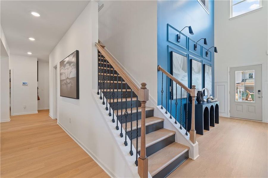 Furnished interior view inside a new home in Westwind Estates, Hampton (Image 29).