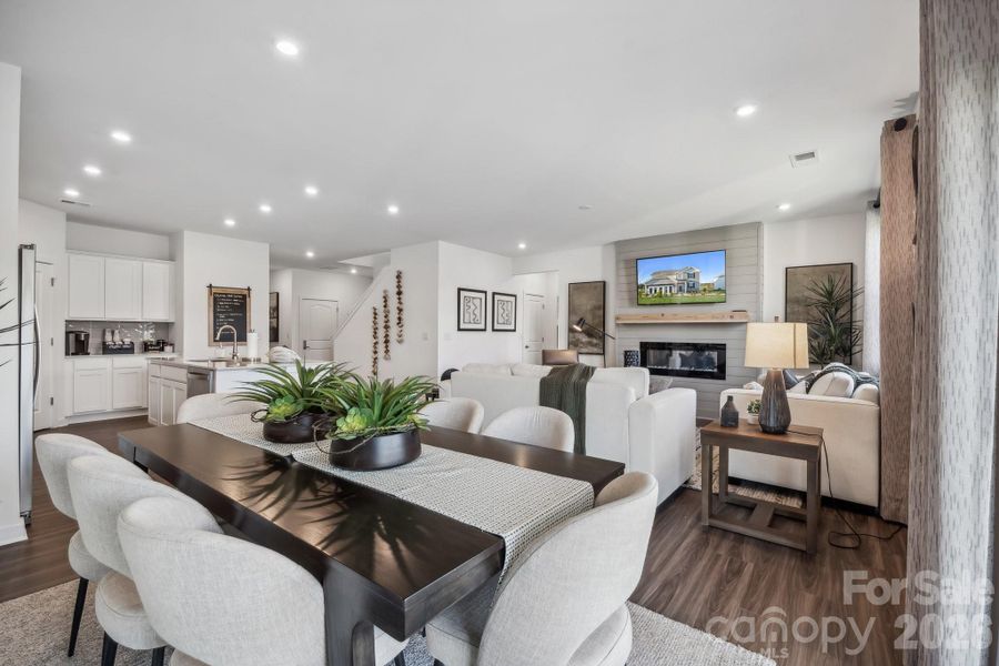 Furnished interior view inside a new home in Grants Landing, Salisbury (Image 16).