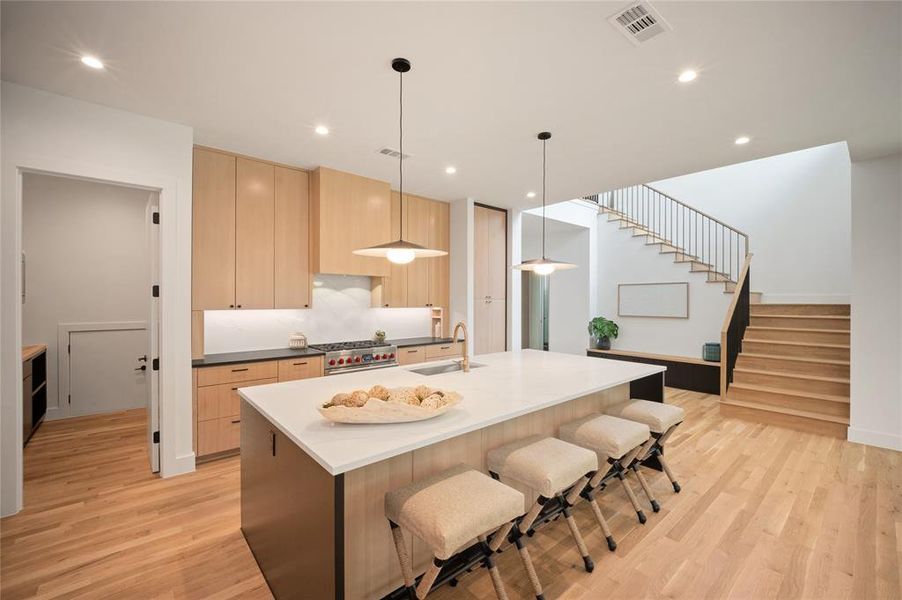 Furnished interior view inside a new home in , Dallas (Image 16).