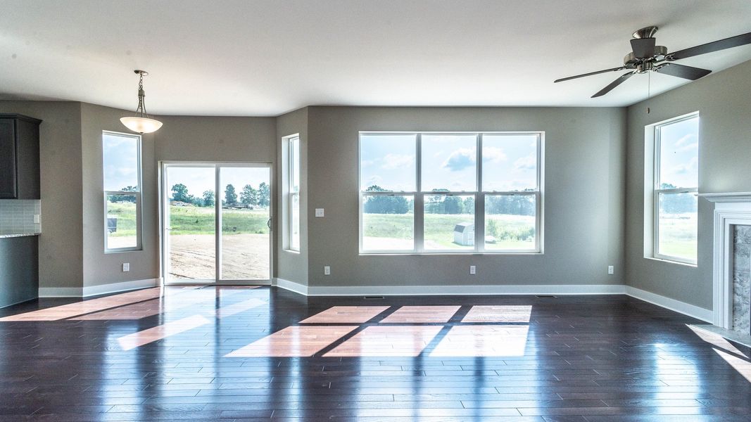 Representative unfurnished interior of a home built from the The Winslow by Norfolk Homes in Valleys, Jackson (Image 27).