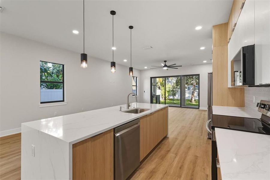 Furnished interior view inside a new home in , Tampa (Image 11).