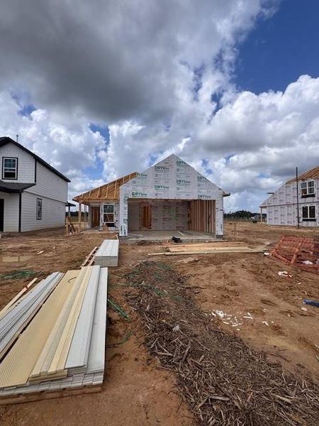 In-progress construction of a new home in Townsend Reserve, Splendora, TX (Image 18).