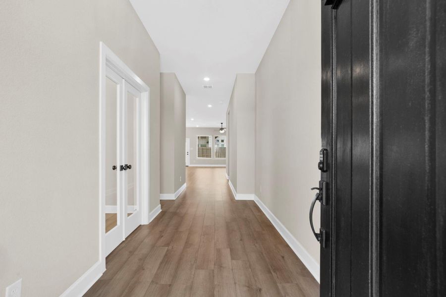 Welcoming entryway