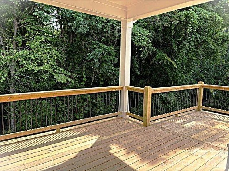 Exterior details and patio area of a home in , Troutman (Image 2). Exterior details and patio area of a home in , Troutman (Image 2).
