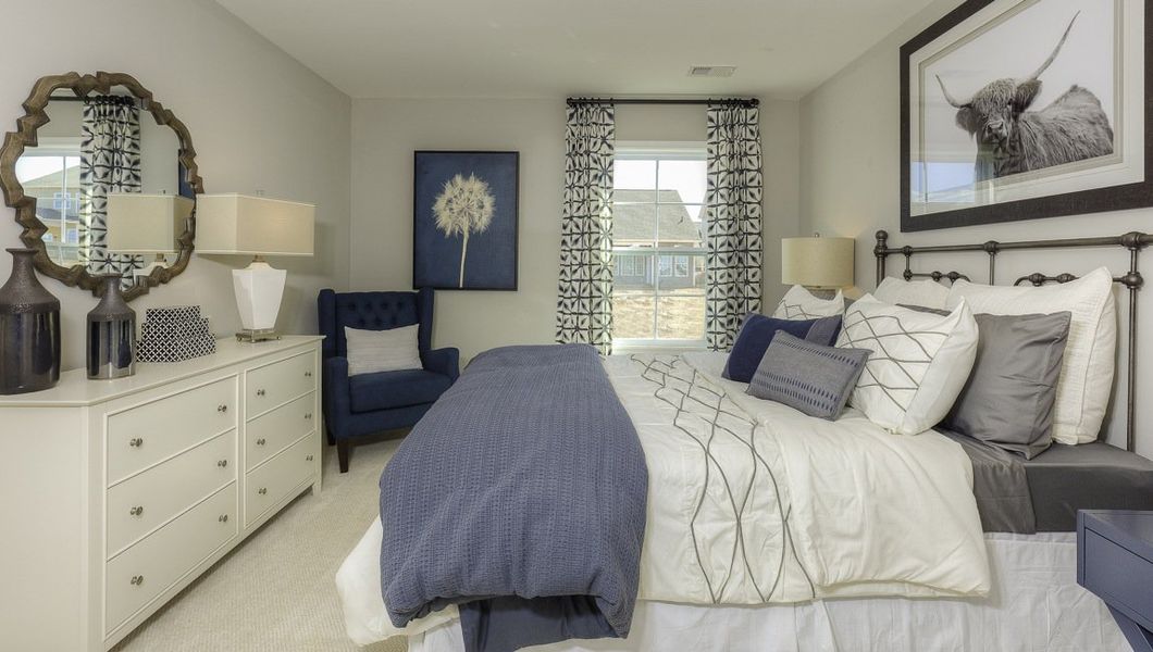 Representative furnished interior of a home built from the Verwood by D.R. Horton in Chumley Estates, Reidville (Image 45).