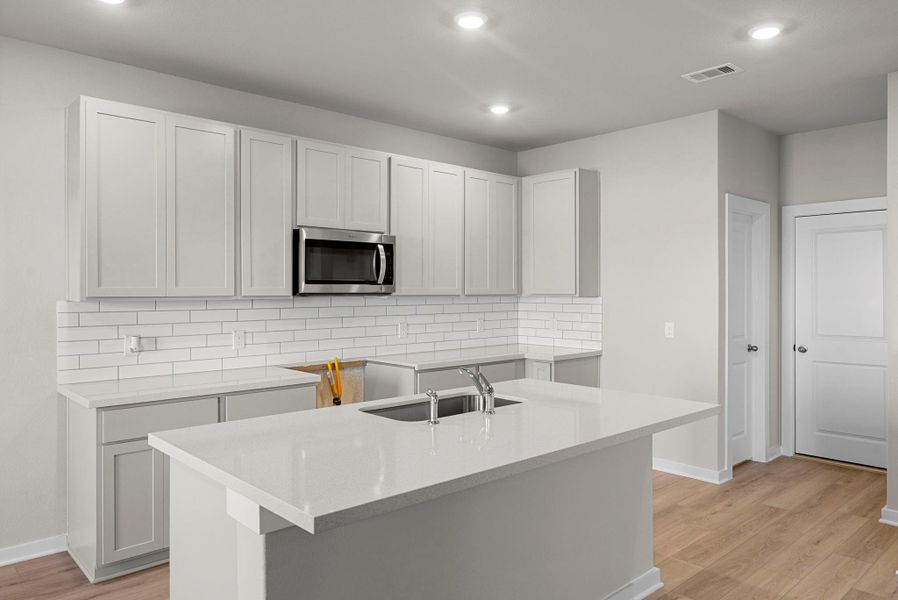 Furnished interior view inside a new home in Creekhaven, Rosharon (Image 6).