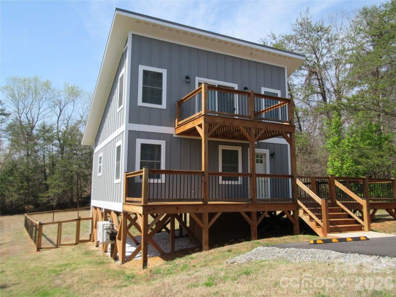 Exterior details and patio area of a home in , Rutherfordton (Image 26).