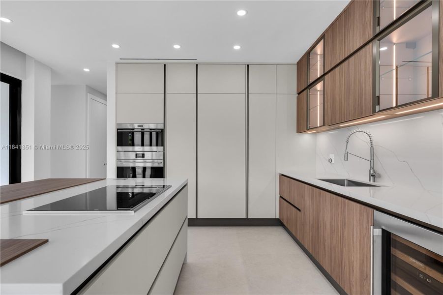 Furnished interior view inside a new home in , Key Biscayne (Image 13). Furnished interior view inside a new home in , Key Biscayne (Image 13).