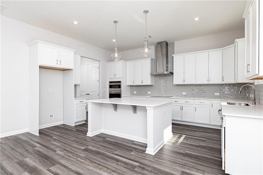 Furnished interior view inside a new home in Madison at Buice Lake, Acworth (Image 11).