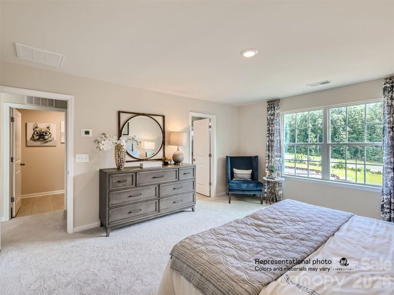 Furnished interior view inside a new home in Shannon Woods, Maiden (Image 5).
