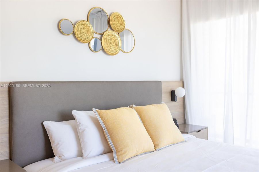 Furnished interior view inside a new home in Gale Hotel & Residences Miami (former Natiivo), Miami (Image 17).