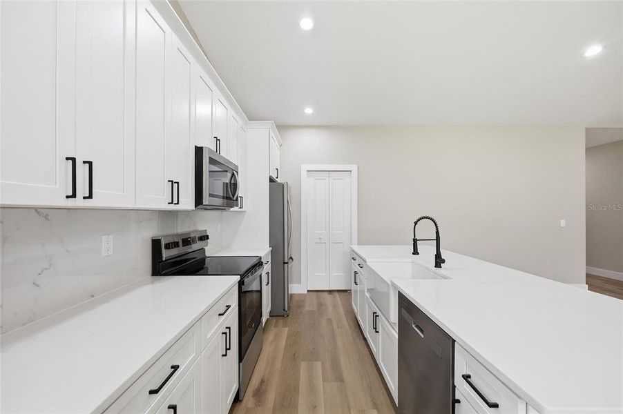 Furnished interior view inside a new home in , Summerfield (Image 6).