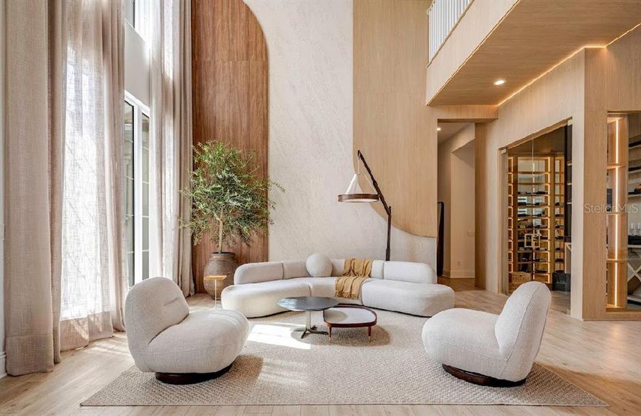 Furnished interior view inside a new home in , Montverde (Image 15).