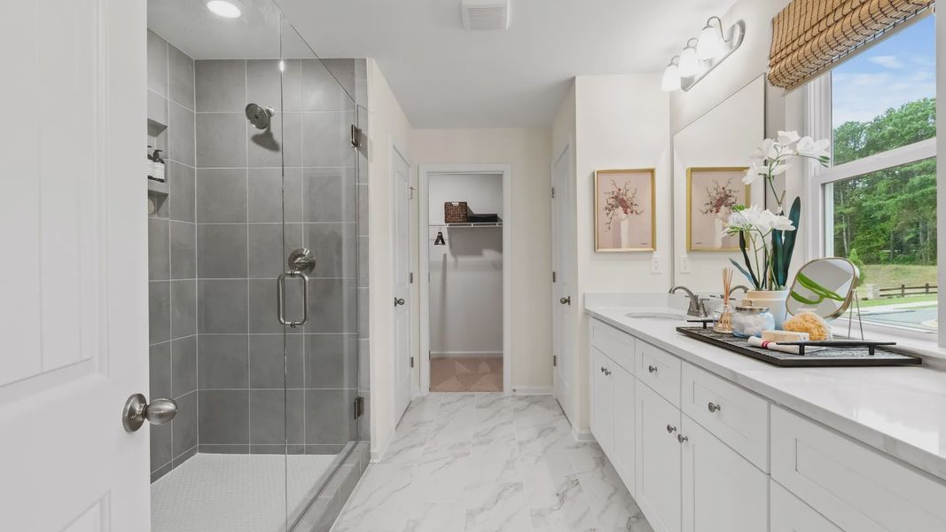 Furnished interior view inside a new home in Hamilton Lakes, Loganville (Image 29).