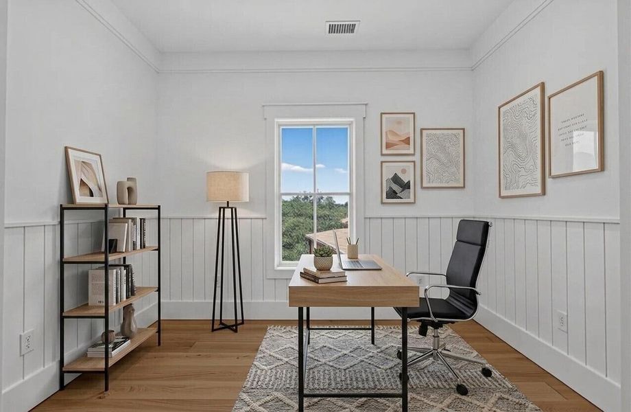 Furnished interior view inside a new home in , Johns Island (Image 19).