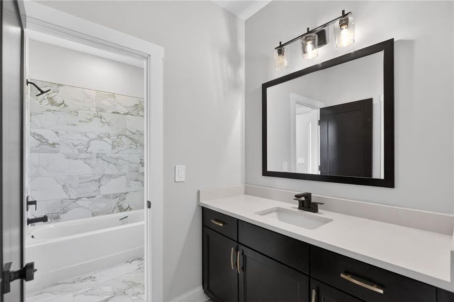 Furnished interior view inside a new home in The Meadows at Lake Circle, Buchanan (Image 19).