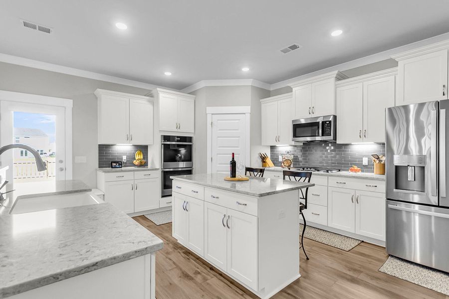 Furnished interior view inside a new home in Hewing Farms, Summerville (Image 45).