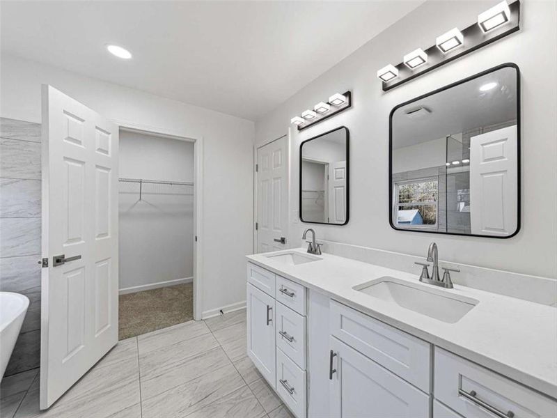 Furnished interior view inside a new home in , Riverdale (Image 7).