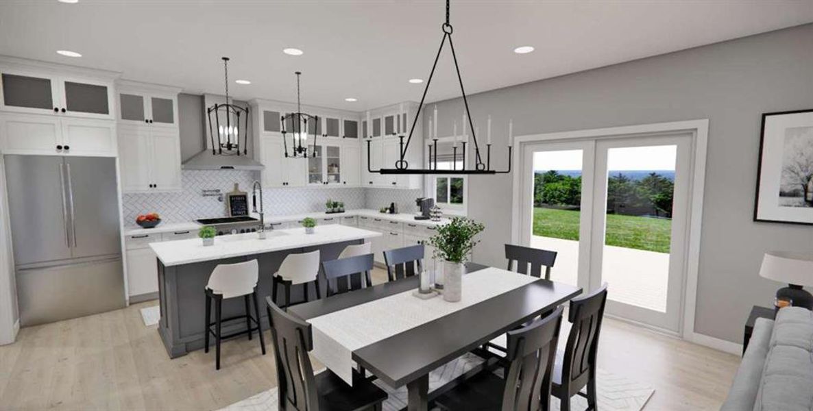 Furnished interior view inside a new home in , Carrollton (Image 26).