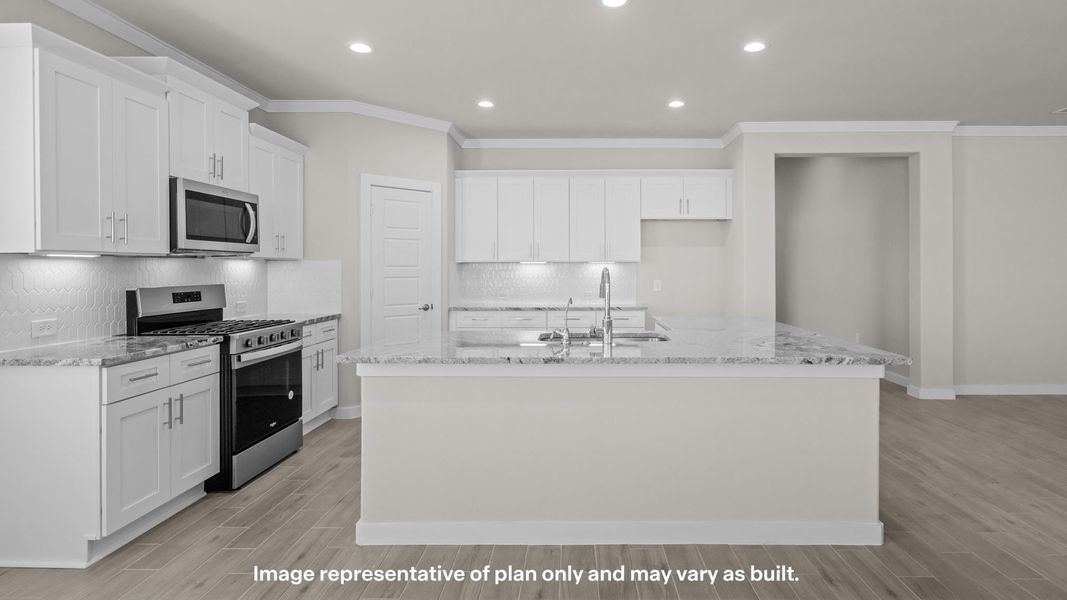 Furnished interior view inside a new home in Homestead at Parks Bell Ranch, Odessa (Image 6). Furnished interior view inside a new home in Homestead at Parks Bell Ranch, Odessa (Image 6).