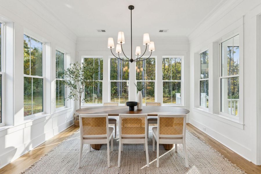 Furnished interior view inside a new home in Riverside at Carolina Park, Mount Pleasant (Image 18).