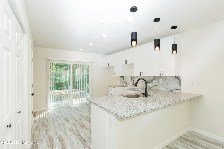 Furnished interior view inside a new home in , Jacksonville (Image 4). Furnished interior view inside a new home in , Jacksonville (Image 4).