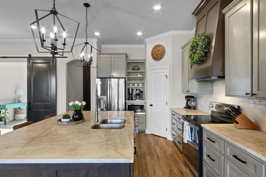 Furnished interior view inside a new home in , Robinson (Image 14). Furnished interior view inside a new home in , Robinson (Image 14).