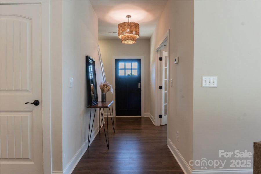 Furnished interior view inside a new home in , Monroe (Image 29).