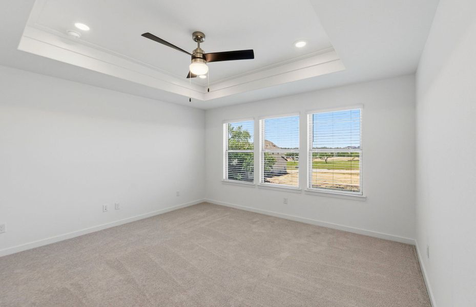 Spacious, unfurnished interior of a new home in Wolf Ranch, Georgetown (Image 40). Spacious, unfurnished interior of a new home in Wolf Ranch, Georgetown (Image 40).