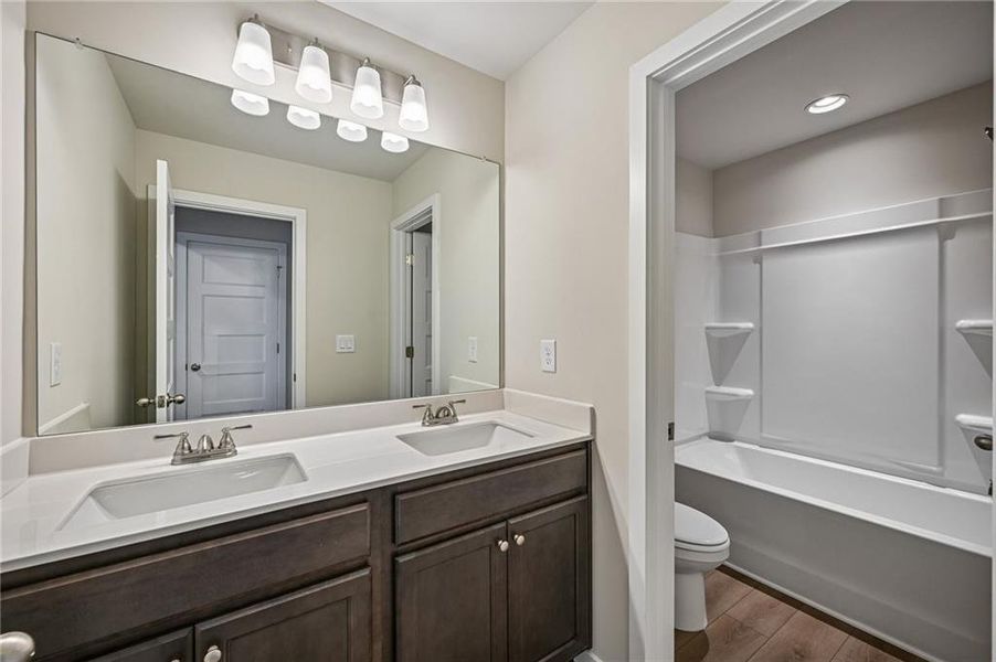 Furnished interior view inside a new home in Fowler Farms, Auburn (Image 13).