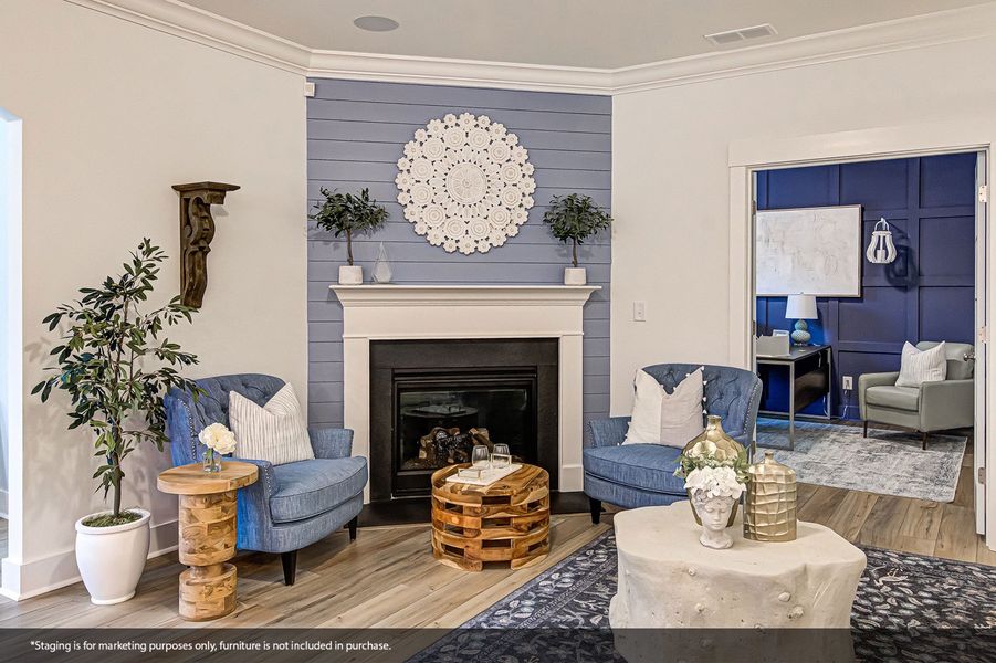 Furnished interior view inside a new home in Brayden, Advance (Image 13).