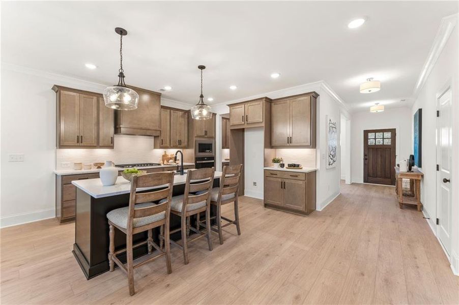 Furnished interior view inside a new home in Prescott Manor, Canton (Image 13).