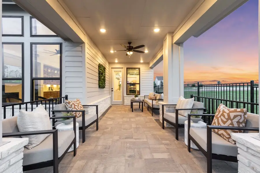 Representative Patio - some options shown Representative Patio - some options shown