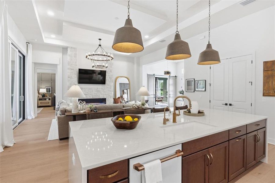 Furnished interior view inside a new home in , Ormond Beach (Image 12).