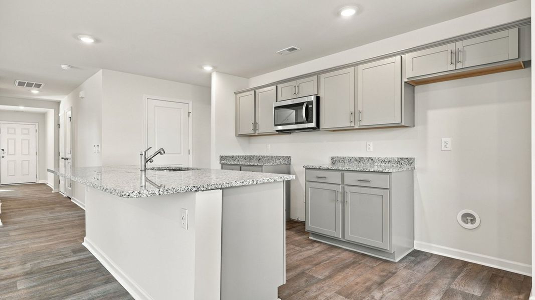 Furnished interior view inside a new home in Bynum Farms, Farmville (Image 7).