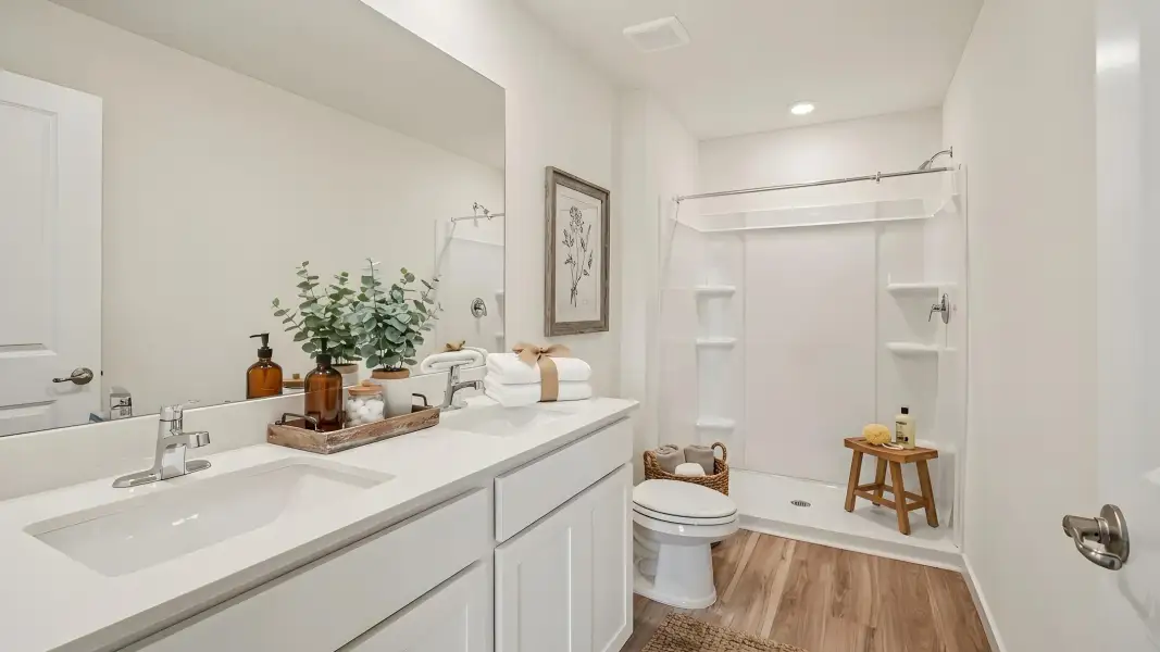 Furnished interior view inside a new home in Woodside at Ormond Station, Ormond Beach (Image 7).